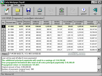 Early Mortgage Payoff screenshot 2