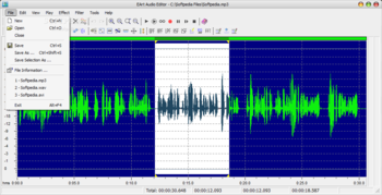 EArt Audio Editor screenshot 2