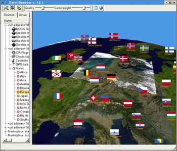 Earth 3D screenshot