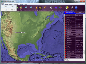 Earth Explorer DEM screenshot 2