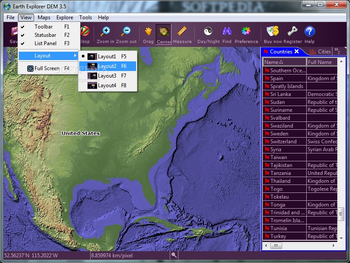 Earth Explorer DEM screenshot 3