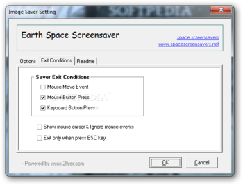 Earth Space Screensaver screenshot 3