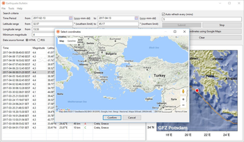 Earthquake Bulletin screenshot 2