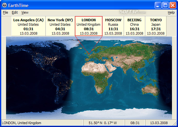 EarthTime screenshot 3