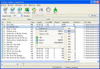 Ease Audio Converter screenshot