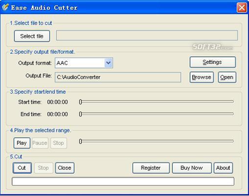 Ease Audio Cutter screenshot 2