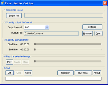 Ease Audio Cutter screenshot 3