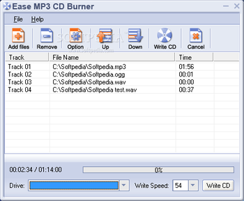 Ease CD Burner screenshot