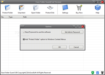 Ease Folder Guard screenshot 8