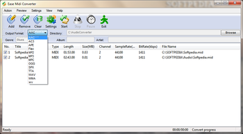 Ease Midi Converter screenshot 2