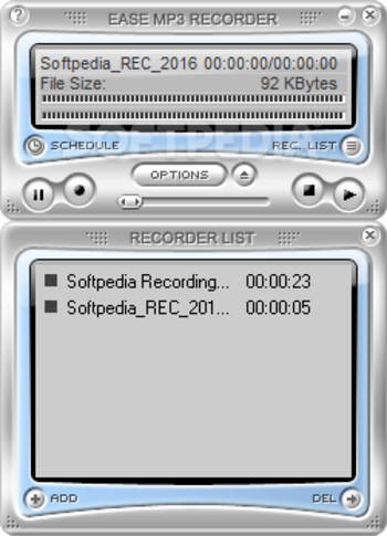 Ease MP3 Recorder screenshot