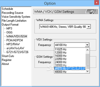 Ease MP3 Recorder screenshot 10