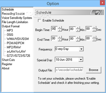 Ease MP3 Recorder screenshot 3