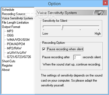 Ease MP3 Recorder screenshot 5