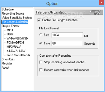 Ease MP3 Recorder screenshot 6