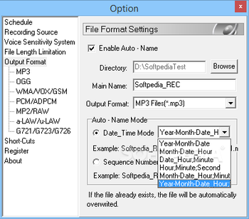 Ease MP3 Recorder screenshot 7