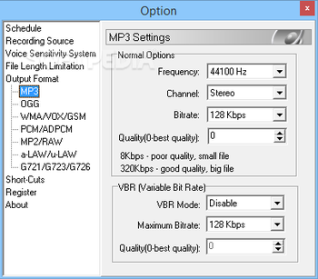 Ease MP3 Recorder screenshot 8