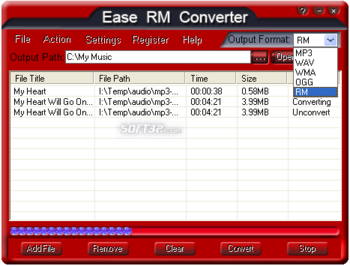Ease RM Converter screenshot