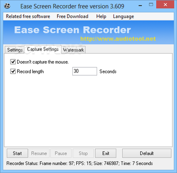 Ease Screen Recorder screenshot 2