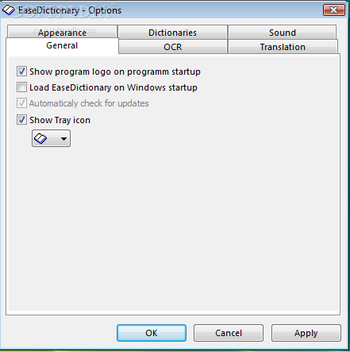 EaseDictionary screenshot