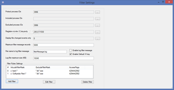 EaseFilter File I/O Monitor screenshot 2