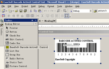 EaseSoft Barcode ActiveX Control screenshot 3