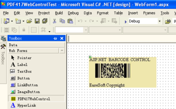 EaseSoft PDF417 Barcode  .NET  Control screenshot 2
