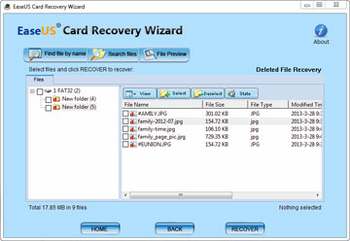 EaseUS Card Recovery Wizard screenshot 4