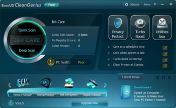 EaseUS CleanGenius screenshot