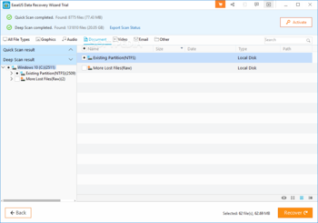 EASEUS Data Recovery Wizard Professional screenshot 4