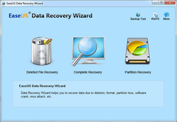 EaseUS Data Recovery Wizard screenshot