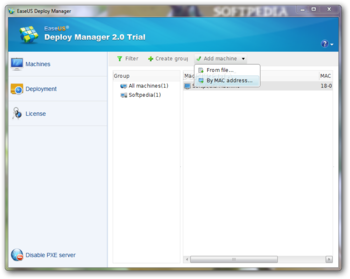 EaseUS Deploy Manager screenshot 2