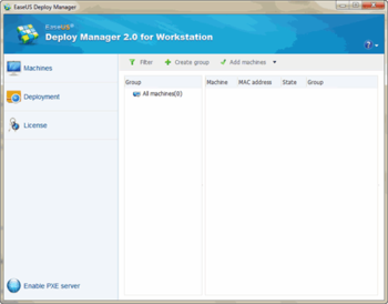 EaseUS Deploy Manager screenshot