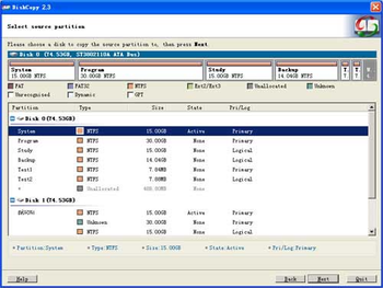 EASEUS Disk Copy screenshot 2