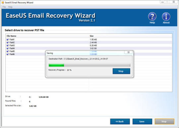 EaseUS Email Recovery Wizard screenshot 4