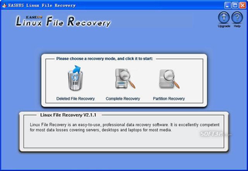 EASEUS Linux File Recovery screenshot 2
