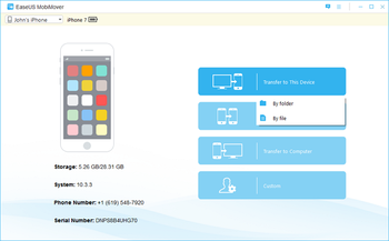 EaseUS MobiMover screenshot 2