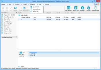 EASEUS Partition Master Free Edition screenshot 6