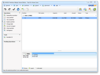 EaseUS Partition Master Free Edition screenshot 2