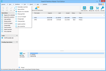 EASEUS Partition Master Professional screenshot 4