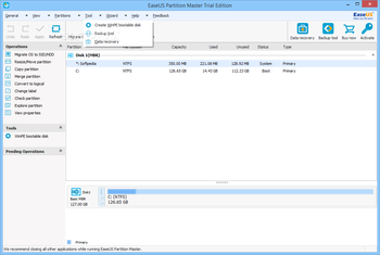 EASEUS Partition Master Professional screenshot 5