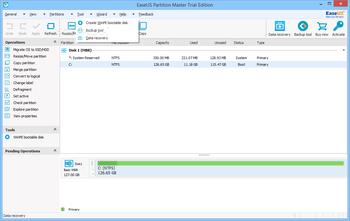 EASEUS Partition Master Server screenshot 10