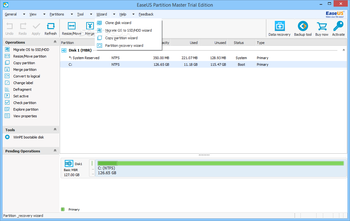 EASEUS Partition Master Server screenshot 11