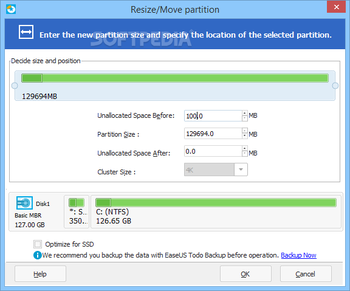 EASEUS Partition Master Server screenshot 2