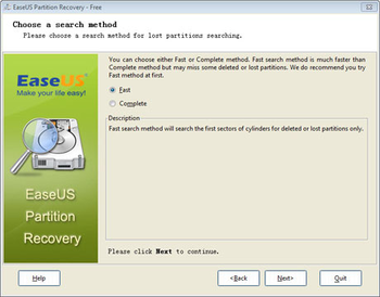 EaseUS Partition Recovery screenshot 5