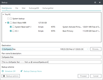 EaseUS Todo Backup Advanced Server screenshot 2