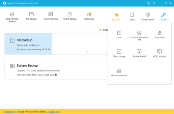 EaseUS Todo Backup Free screenshot 2