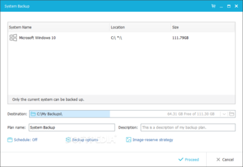 EaseUS Todo Backup Free screenshot 5