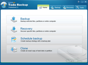 EASEUS Todo Backup Professional screenshot 2