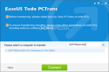 EaseUS Todo PCTrans screenshot